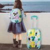2 pcs Kids Luggage Set 12" Backpack & 16" Rolling Suitcase Travel