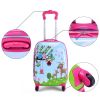 2 pcs 12" 16" Kids Suitcase Backpack Luggage Set