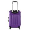 Expandable 20" Carry On Luggage Travel Bag Trolley Suitcase-Purple