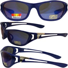 Pacific Coast Sunglasses Blue Ice Sunglasses Blue Frames Polarized Blue Mirror Lens