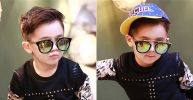 Fashion Kids Polarized Sunglasses UV 400 Rated Age 3-10 Yellow