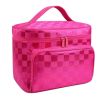 [Rose] Portable Cosmetic Bag Toiletry Bag Travel Makeup Bag
