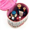 Household Essentials Grooming Travel Cosmetic Bag PU Makeup Organizer Girl&Cat