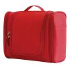 Travel Waterproof Cosmetic Bag Large Capacity Hanging/Storage Bag-Red