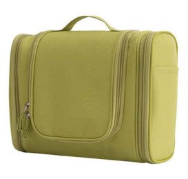 Travel Waterproof Cosmetic Bag Large Capacity Hanging/Storage Bag-Green