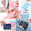Lovely Cosmetic Bag Portable Simple Large Capacity Makeup bags-Candy
