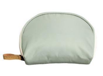 Nylon Cosmetic Bags Pretty Makeup Bag Sector Toiletries Bag Light Green