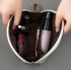 Nylon Cosmetic Bags Pretty Makeup Bag Sector Toiletries Bag Light Green