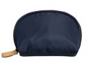 Nylon Cosmetic Bags Pretty Makeup Bag Sector Toiletries Bag Dark Blue