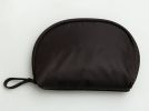 Nylon Cosmetic Bags Pretty Makeup Bag Sector Toiletries Bag Black