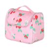 Lovely Cosmetic Box Makeup Box Large Capacity Makeup Bags, Strawberry