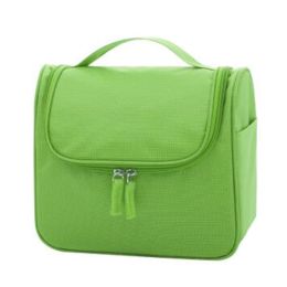 Portable  Large Capacity Makeup Bags Cosmetic Box Makeup Box, Green
