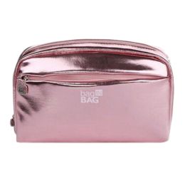 Large Capacity Waterproof Travel Cosmetic Bag Makeup Handbag/Case Champagne