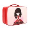 PU Cartoon Waterproof Makeup Box Handbag Makeup Bags Cosmetic Box, G