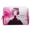 Lovely Girl Cosmetic Bag Makeup Pouches Travel Wash Bag Makeup Bags, A