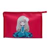 Personalized Makeup Pouches Handbag Makeup Bags  Cosmetic Bags, Red