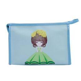 Personalized Handbag Makeup Pouches  Makeup Bags  Cosmetic Bags, Blue