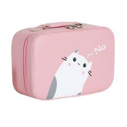 Simple Cute Large-capacity Portable Cosmetic Bag#D