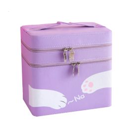 Simple Cute Large-capacity Portable Cosmetic Bag#K