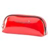 Fashion Creative Portable Cosmetic Box Makeup Box Makeup Bags, Round Rectangle Red