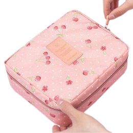 Creative Cosmetic Box Makeup Box Travel Wash Supplies Bag Large Capacity Makeup Bags, No.4