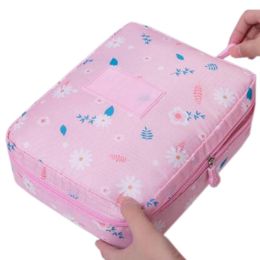 Creative Cosmetic Box Makeup Box Travel Wash Supplies Bag Large Capacity Makeup Bags, No.9