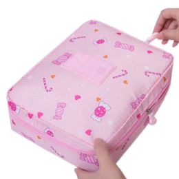 Creative Cosmetic Box Makeup Box Travel Wash Supplies Bag Large Capacity Makeup Bags, No.11