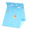 Cute Portable Makeup Mirror Foldable Cosmetic Mirror Travel Mirror,Boat Blue
