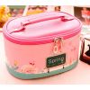 Lovely Cosmetics Receive Bag Bag Hand Bag Waterproof Makeup Box(Pink Spring)