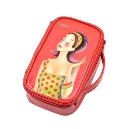 Fashion Cute Cartoon Cosmetic Containers PVC Material Cosmetic Bags