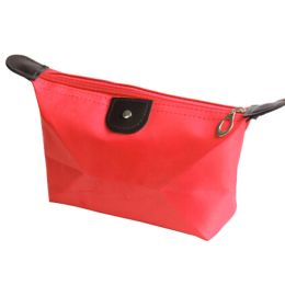 2 PCS Waterproof Red Color Travel Cosmetic Containers Cosmetic Bags