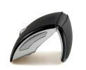 Creative Folded Wireless Mouse Ultra-thin Mouse Gaming Mouse Black
