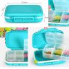 Portable Pill Organizer for Home and Travel - Pink