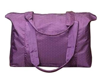 [Purple Dot] Simple Style Travel Tote Bag Duffel Bag Handbag Sports Shoulder Bag