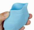 Creative Outdoor Travel Gargle Cup Leaves Shaped Toothbrush Cup, Blue