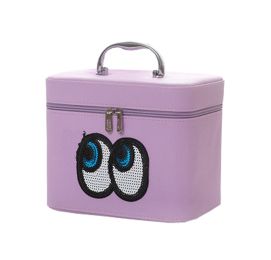 Cute Small Portable Travel Cosmetic Bag Simple Cosmetic Box-E2