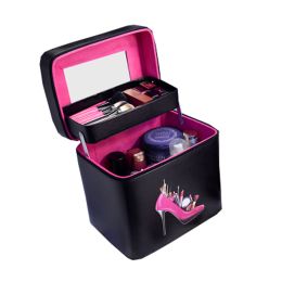 High-Capacity Multi-Function  Travel Portable Multi-Layer Makeup Box,H1