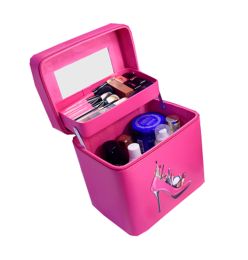 High-Capacity Multi-Function  Travel Portable Multi-Layer Makeup Box,H3