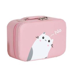 Waterproof Travel Bag Makeup bag Cosmetic Bag Cosmetic Bag Carry Case,Pink