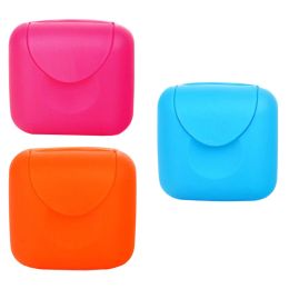 3 Travel Soap Dish Holder/Small Candy Box For Bathroom & Kitchen
