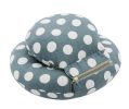 Travel Pillow Office Portable Napping Pillow Cervical Neck Pillow Green Dots