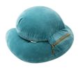 Travel Pillow Office Portable Napping Pillow Cervical Neck Pillow Student Blue