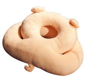 Kids Travel Pillow Comfortably Supports Head Neck Chin Pillow Cushion Cute Pig