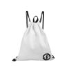 Travel Storage Bags Casual Sports Backpack Drawstring Bag, White