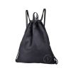 Travel Storage Bags Casual Sports Backpack Drawstring Bag, Black
