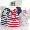 Travel Luggage Storage Bags Laundry Drawstring Bags Makeup Storage Bags Red