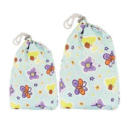 Travel Luggage Storage Bags Laundry Drawstring Bags Waterproof Bags Butterfly