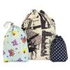 Travel Luggage Storage Bags Laundry Drawstring Bags Waterproof Bags Butterfly