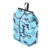 Portable Shoe Bag Tote Pouch Shoes Organizer Case Storage Bag, Blue Camouflage