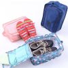 Practical Portable Shoe Bag Shoes Organizer Holder Shoes Storage Bag for Travel, Dark blue